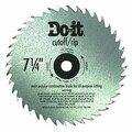 Mibro Do It 7-1/4 Cutoff And Rip Saw Blade 409320DB